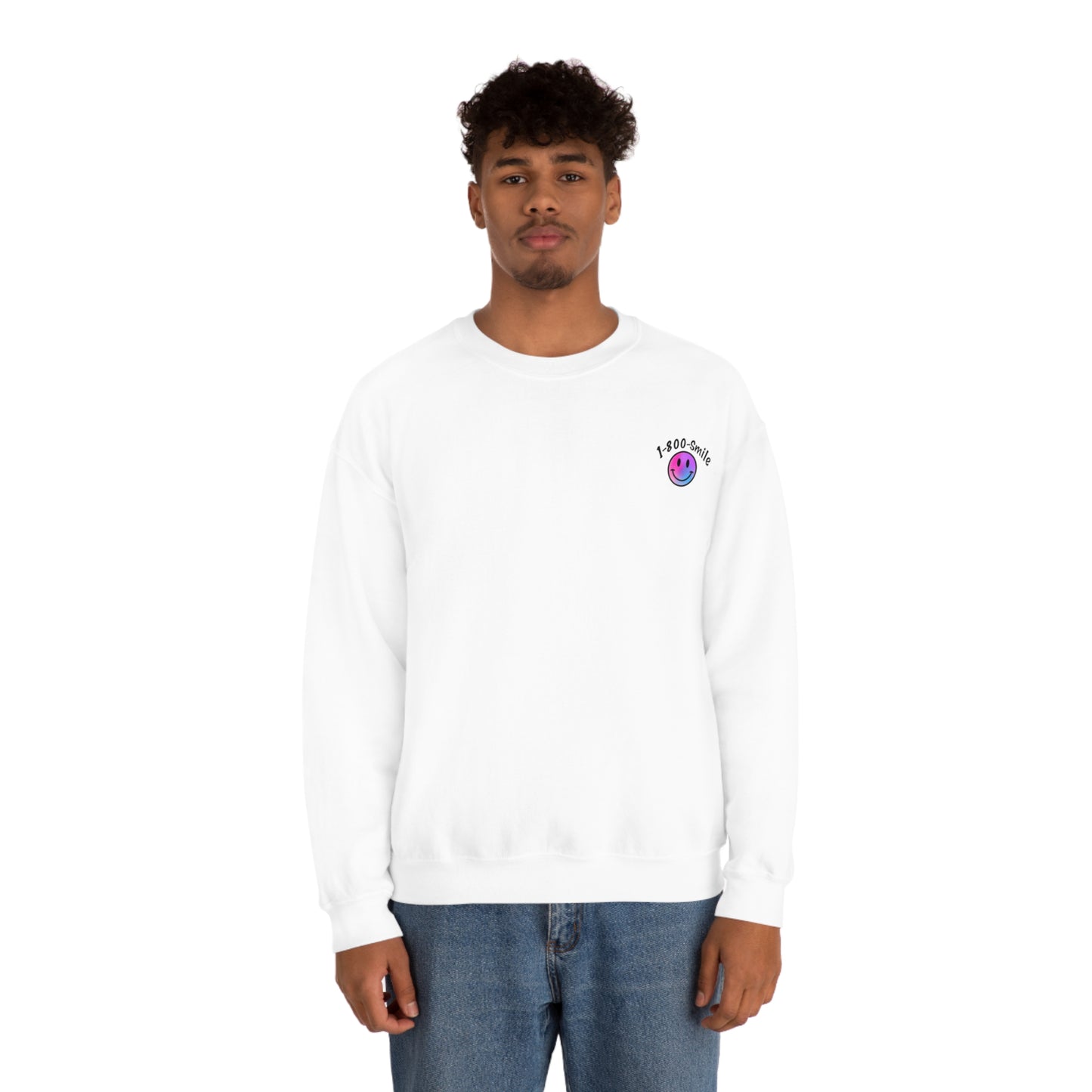 1800 Smiley Unisex Crewneck Sweatshirt