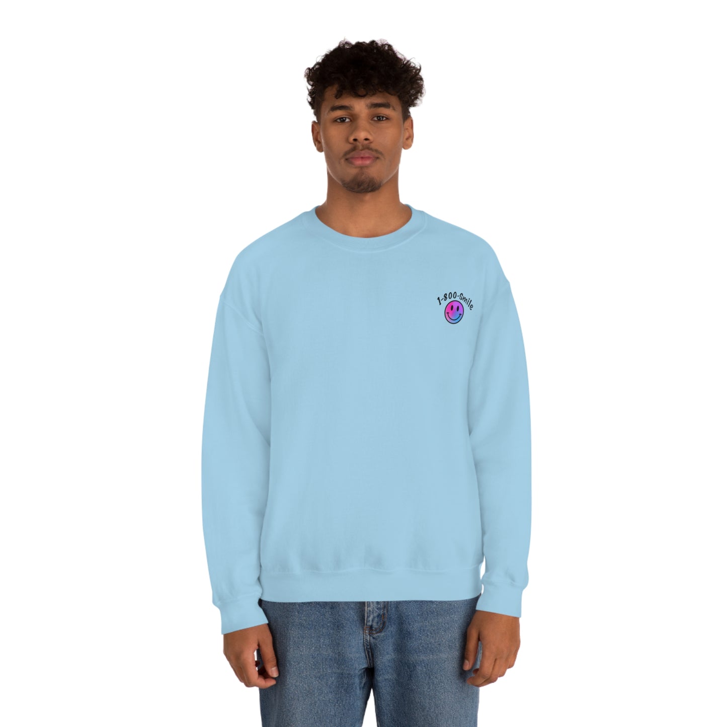 1800 Smiley Unisex Crewneck Sweatshirt