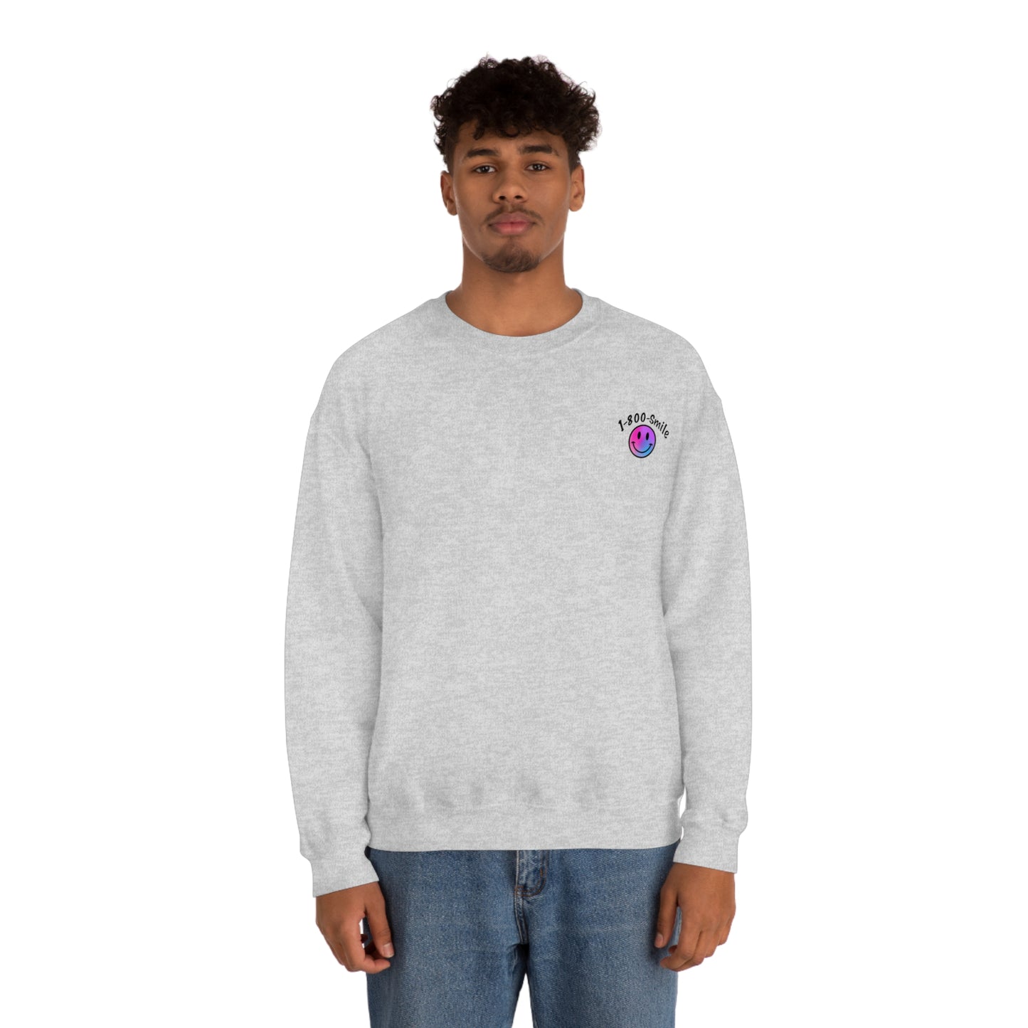 1800 Smiley Unisex Crewneck Sweatshirt